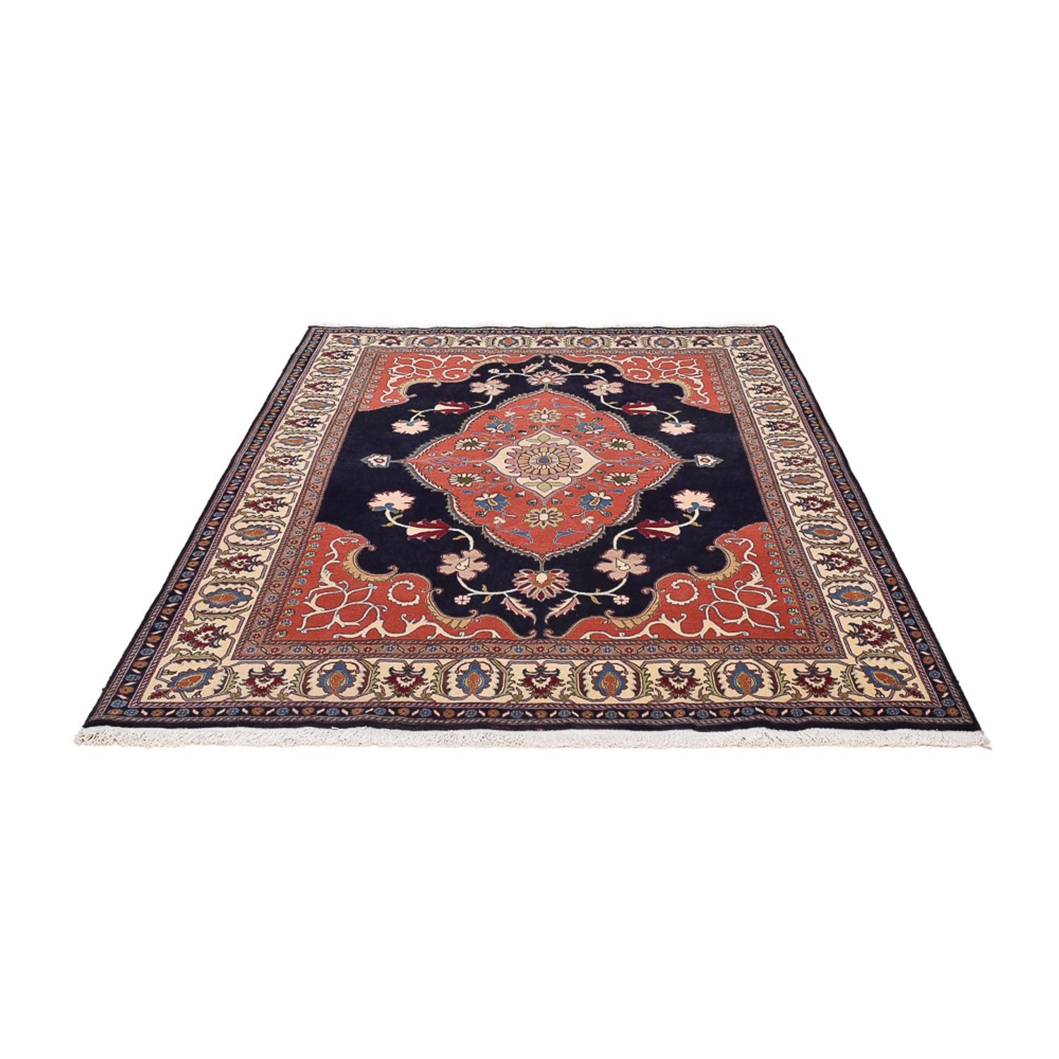Gabbeh-tæppe - Kashkuli Persisk - 235 x 175 cm - mørkeblå