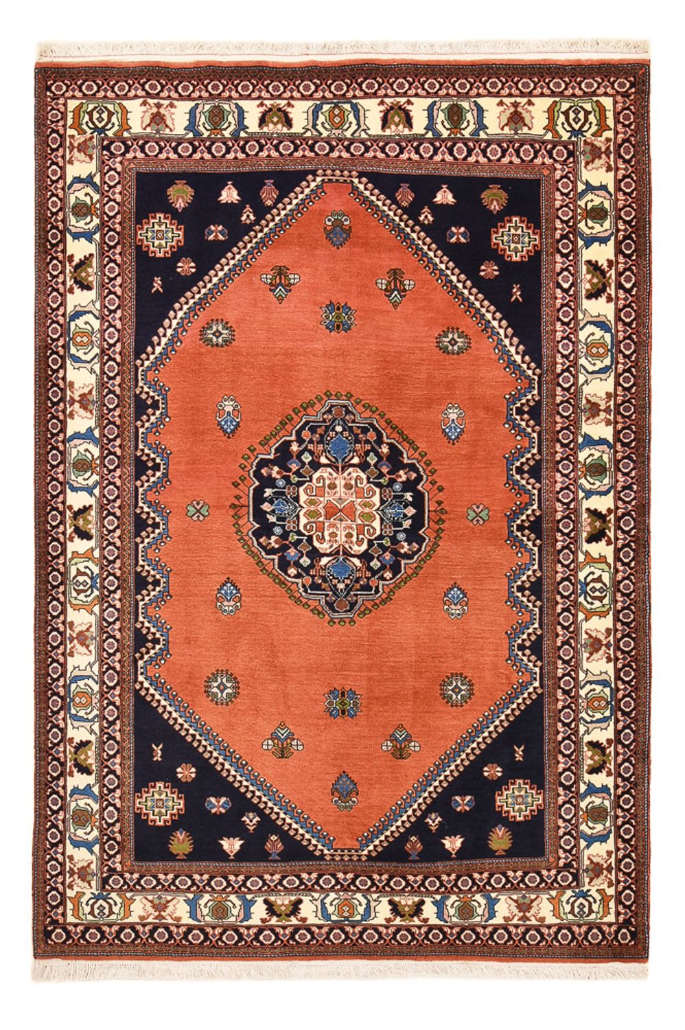 Gabbeh-tæppe - Kashkuli Persisk - 255 x 163 cm - rød