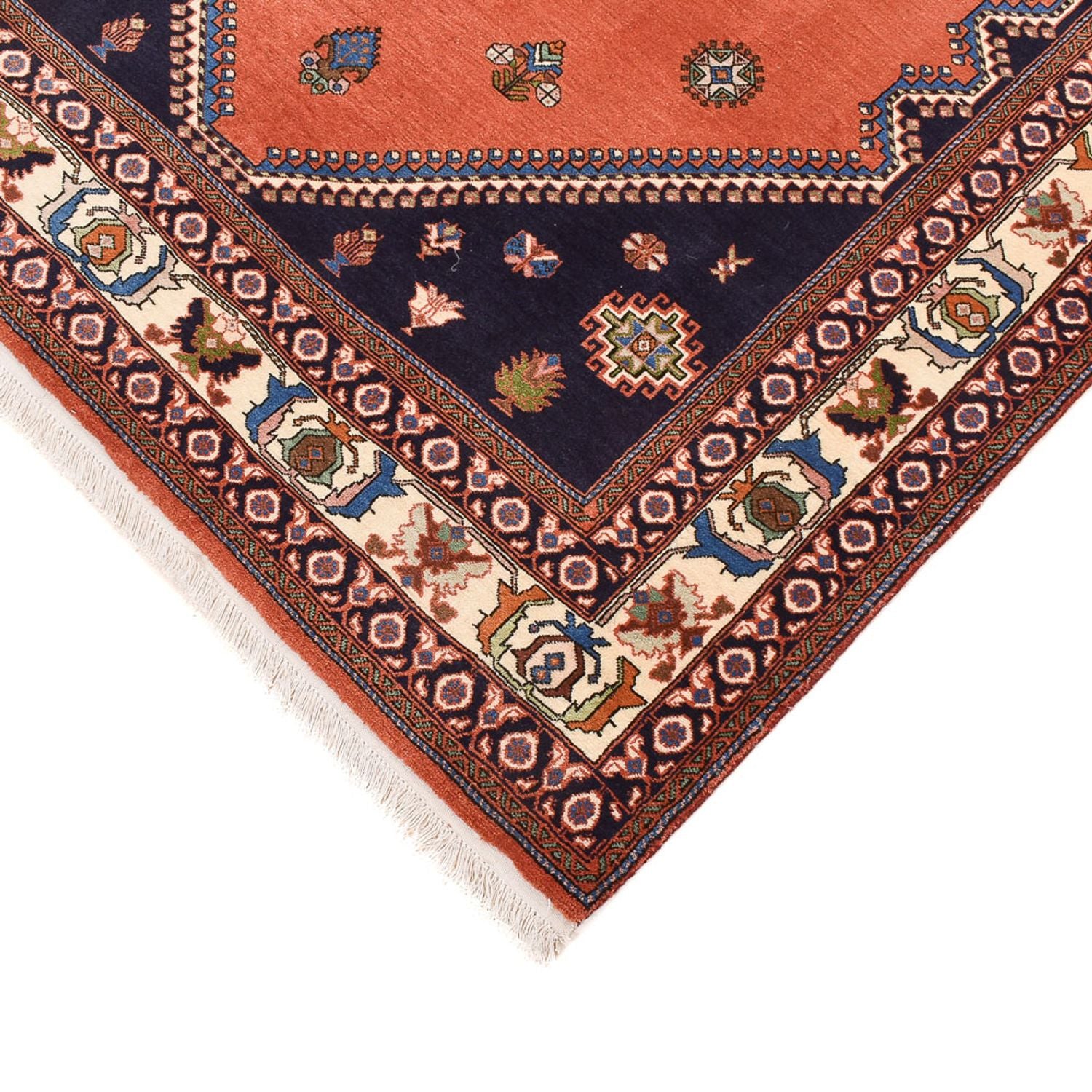 Gabbeh-tæppe - Kashkuli Persisk - 255 x 163 cm - rød