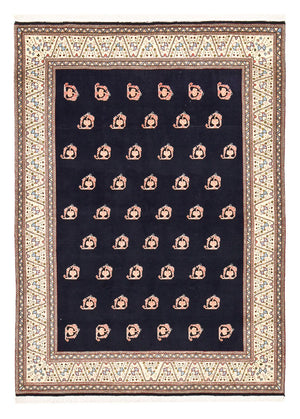 Gabbeh-tæppe - Kashkuli Persisk - 240 x 175 cm - mørkeblå