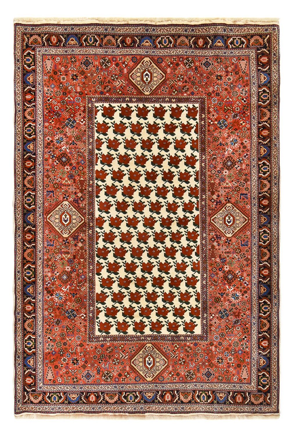 Gabbeh-tæppe - Kashkuli Persisk - 260 x 172 cm - rød