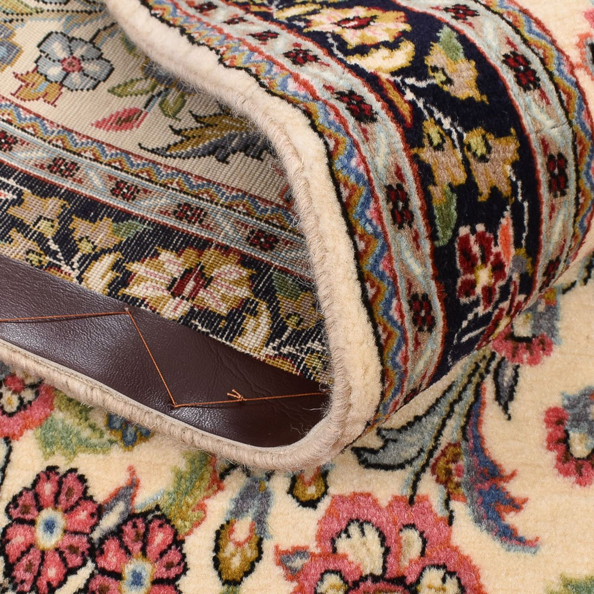 Løber Persisk tæppe - Ghom - Royal - 195 x 68 cm - flerfarvet