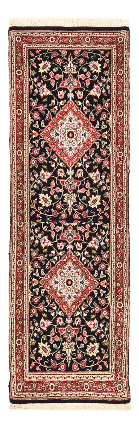 Løber Persisk tæppe - Ghom - Royal - 182 x 55 cm - mørkeblå
