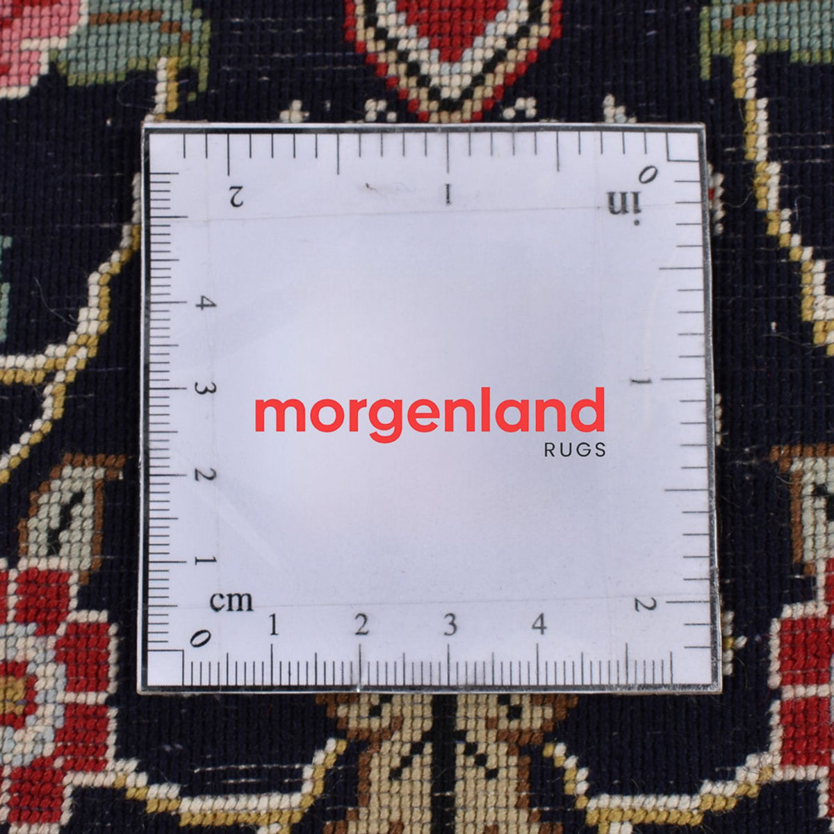 Løber Persisk tæppe - Ghom - Royal - 182 x 55 cm - mørkeblå