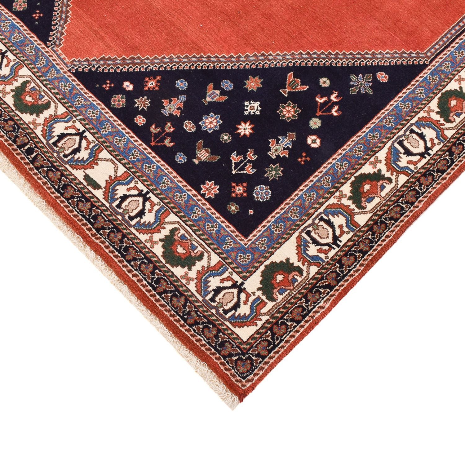 Gabbeh-tæppe - Kashkuli Persisk - 228 x 139 cm - rød
