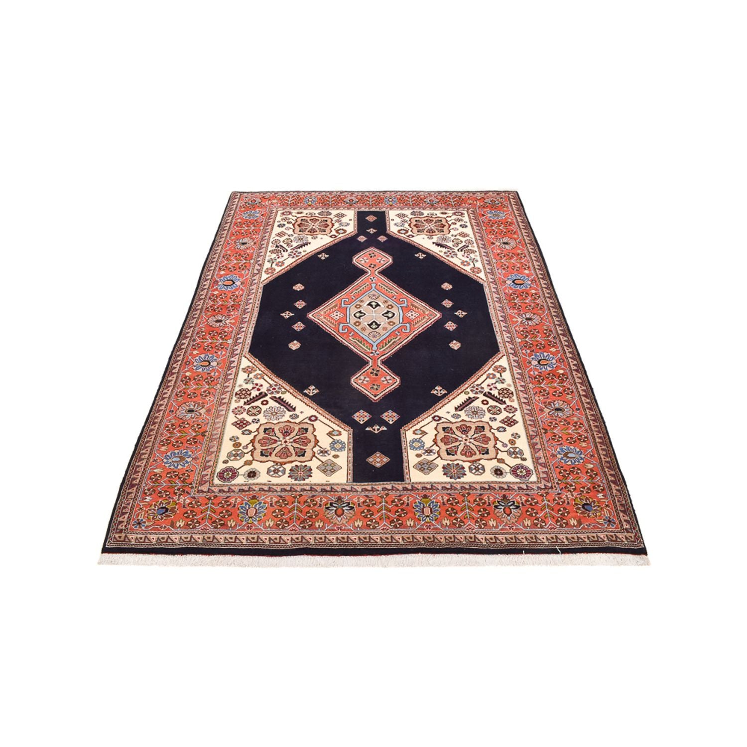 Gabbeh-tæppe - Kashkuli Persisk - 250 x 180 cm - mørkeblå