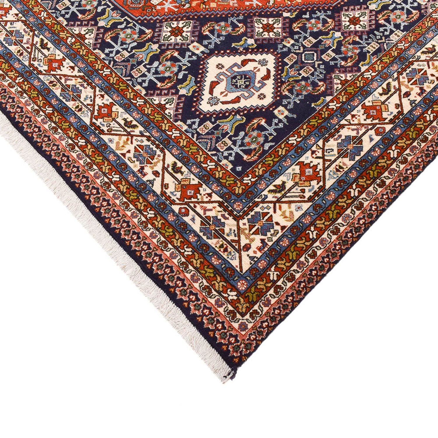 Gabbeh-tæppe - Kashkuli Persisk - 330 x 195 cm - lysrød