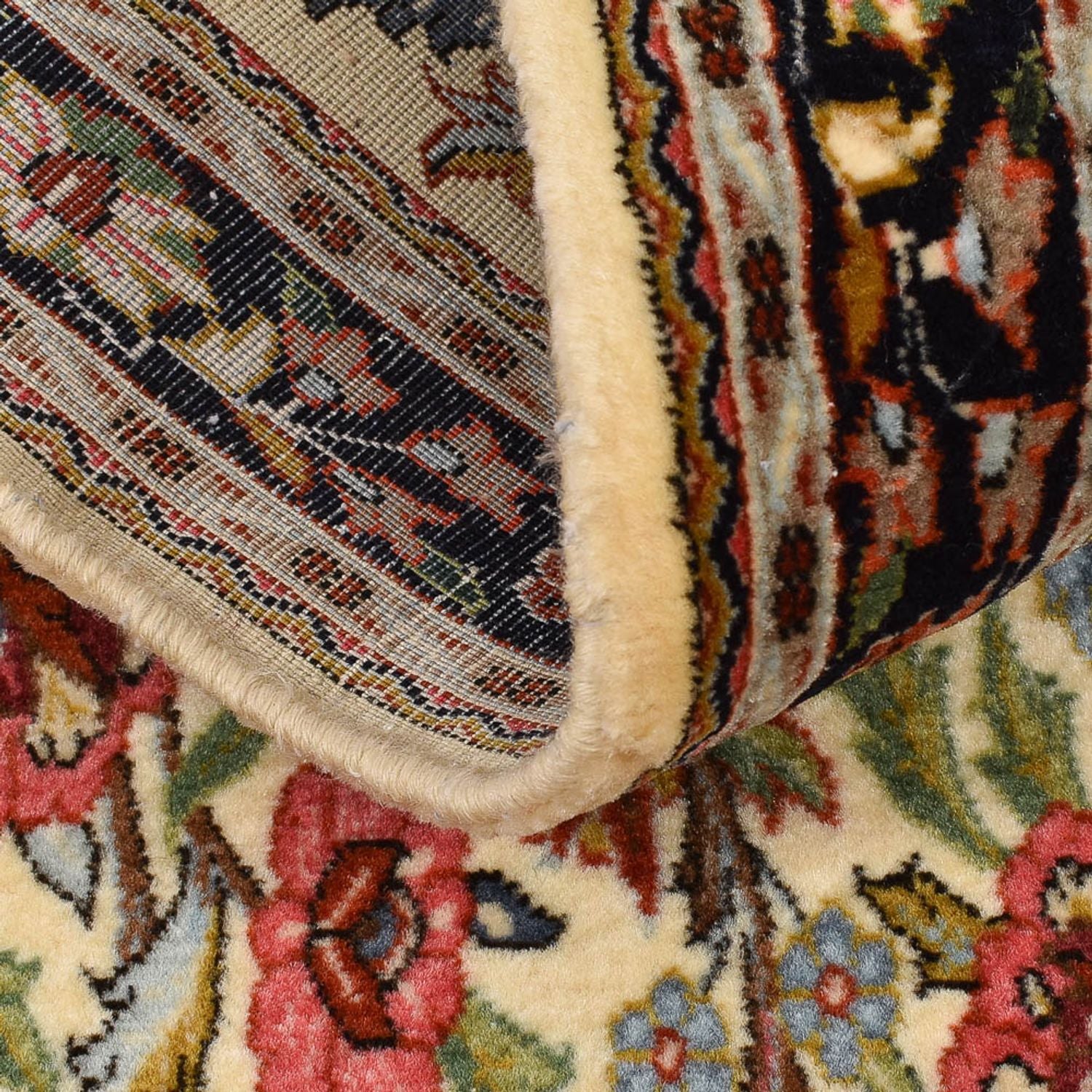 Løber Persisk tæppe - Ghom - Royal - 204 x 57 cm - beige