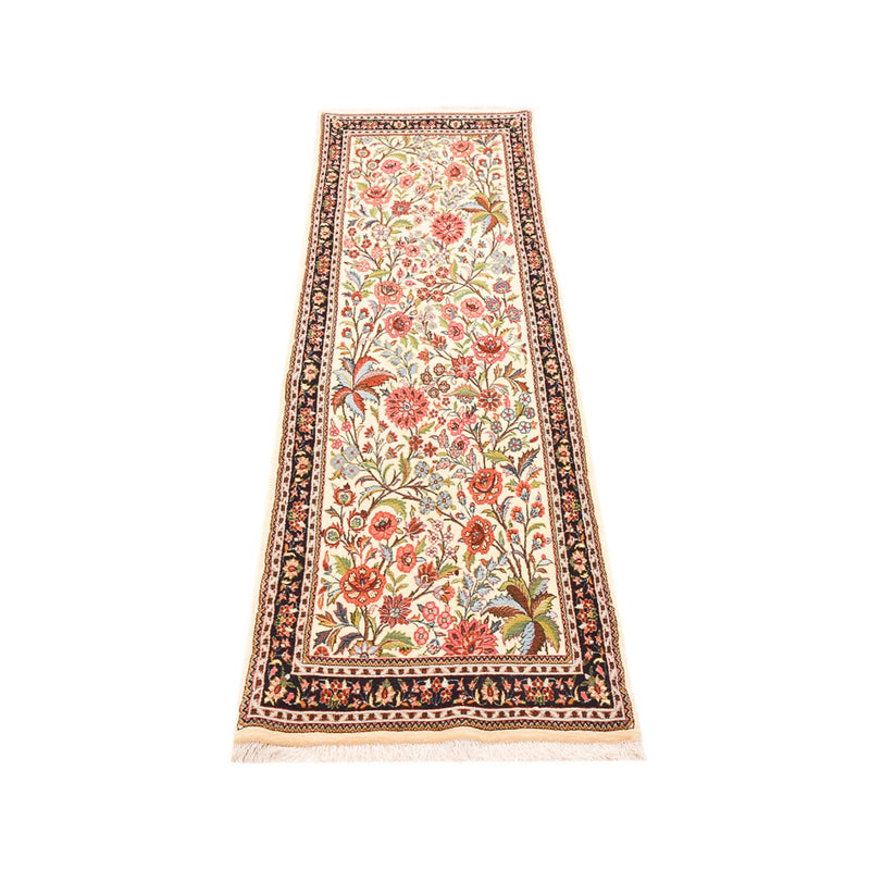 Løber Persisk tæppe - Ghom - Royal - 204 x 57 cm - beige