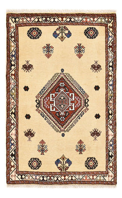 Gabbeh-tæppe - Kashkuli Persisk - 125 x 80 cm - lys beige