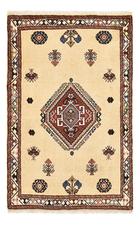 Gabbeh-tæppe - Kashkuli Persisk - 125 x 80 cm - lys beige