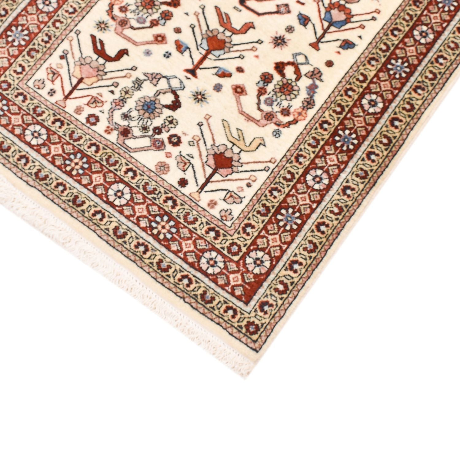 Løber Gabbeh-tæppe - Kashkuli Persisk - 213 x 65 cm - beige