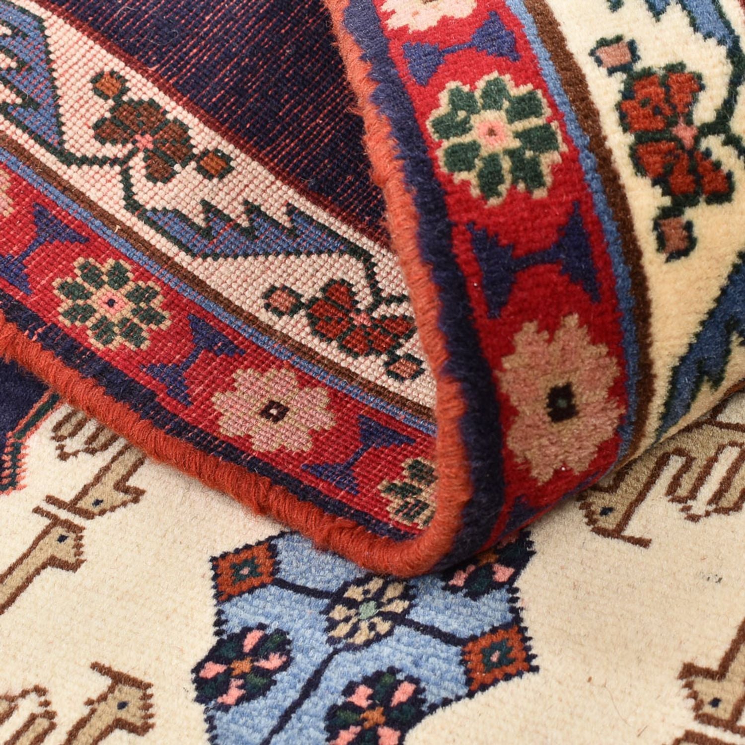 Gabbeh-tæppe - Kashkuli Persisk - 131 x 83 cm - flerfarvet