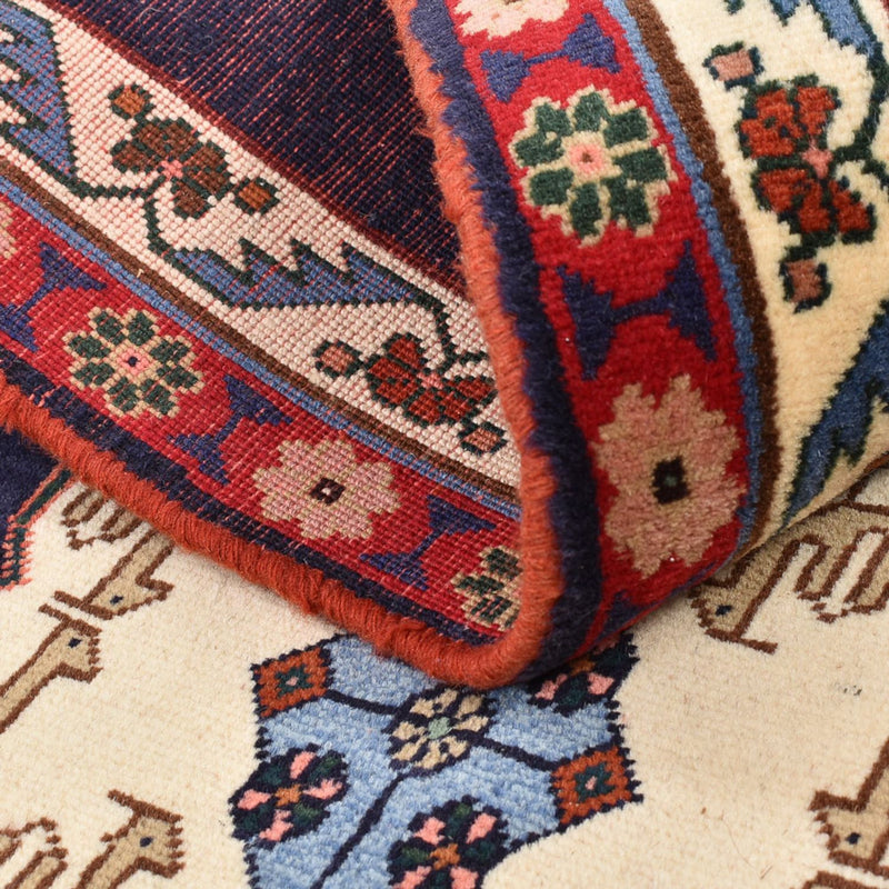 Gabbeh-tæppe - Kashkuli Persisk - 131 x 83 cm - flerfarvet