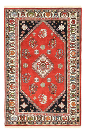Gabbeh-tæppe - Kashkuli Persisk - 203 x 124 cm - rød