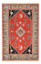 Gabbeh-tæppe - Kashkuli Persisk - 203 x 124 cm - rød