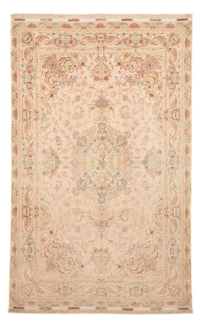 Persisk tæppe - Tabriz - Royal - 314 x 200 cm - lys beige