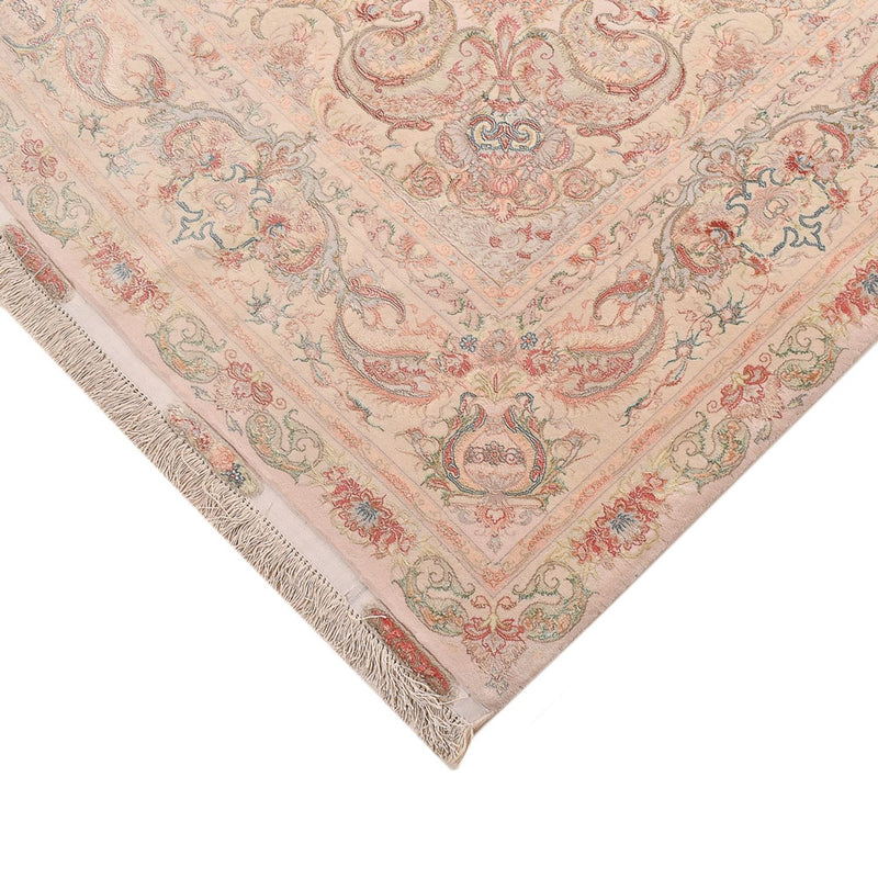 Persisk tæppe - Tabriz - Royal - 314 x 200 cm - lys beige