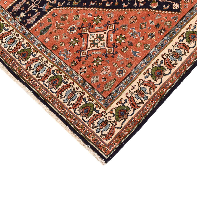 Gabbeh-tæppe - Kashkuli Persisk - 233 x 169 cm - mørkeblå