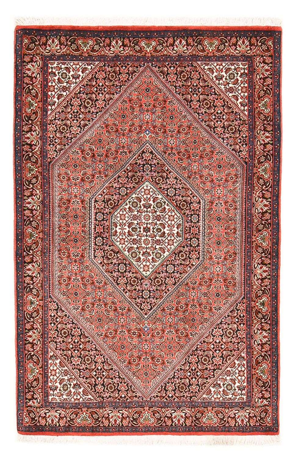 Persisk tæppe - Bijar - 170 x 107 cm - rust