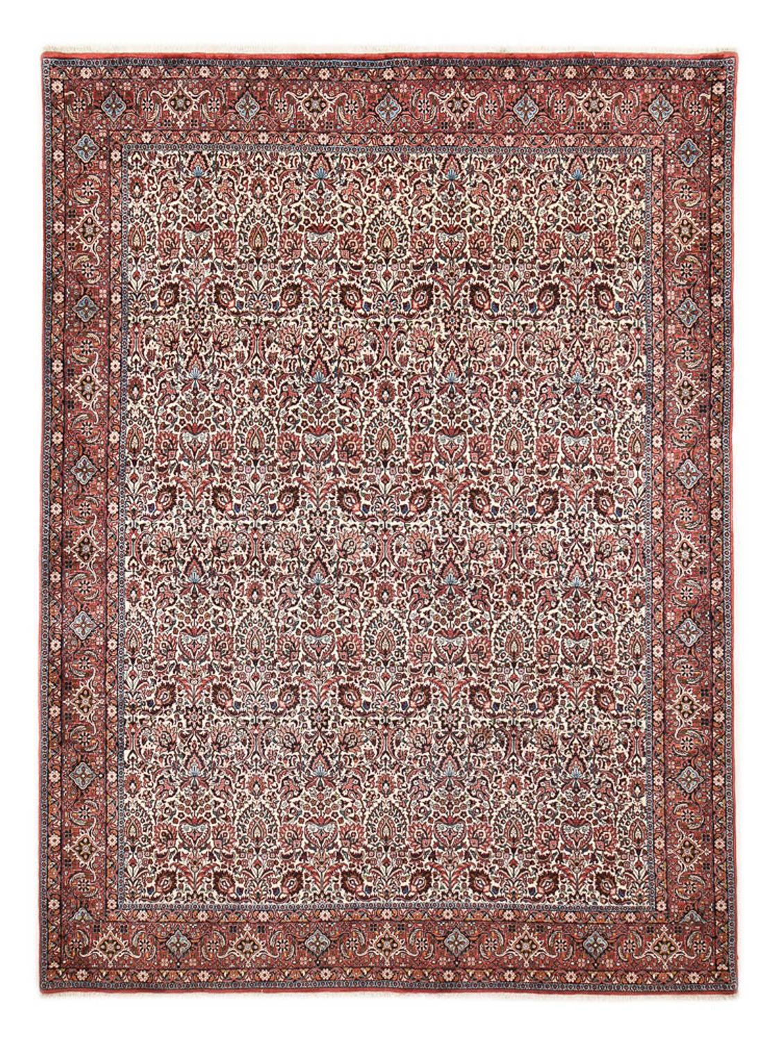 Persisk tæppe - Bijar - 344 x 255 cm - rust