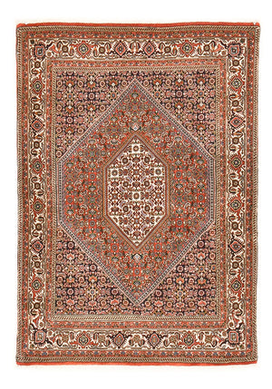 Persisk tæppe - Bijar - 154 x 108 cm - rust
