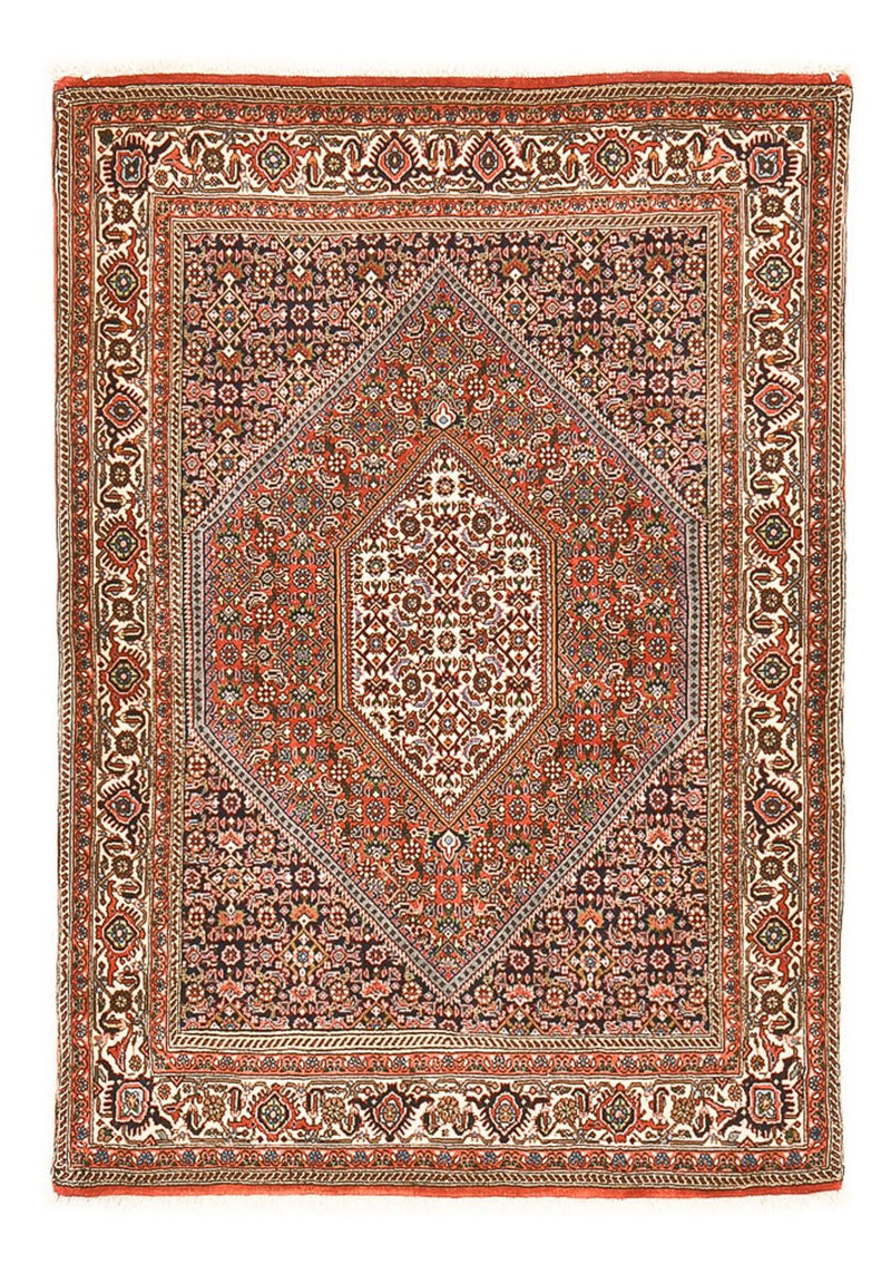 Persisk tæppe - Bijar - 154 x 108 cm - rust