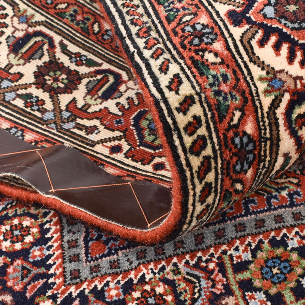 Persisk tæppe - Bijar - 154 x 108 cm - rust