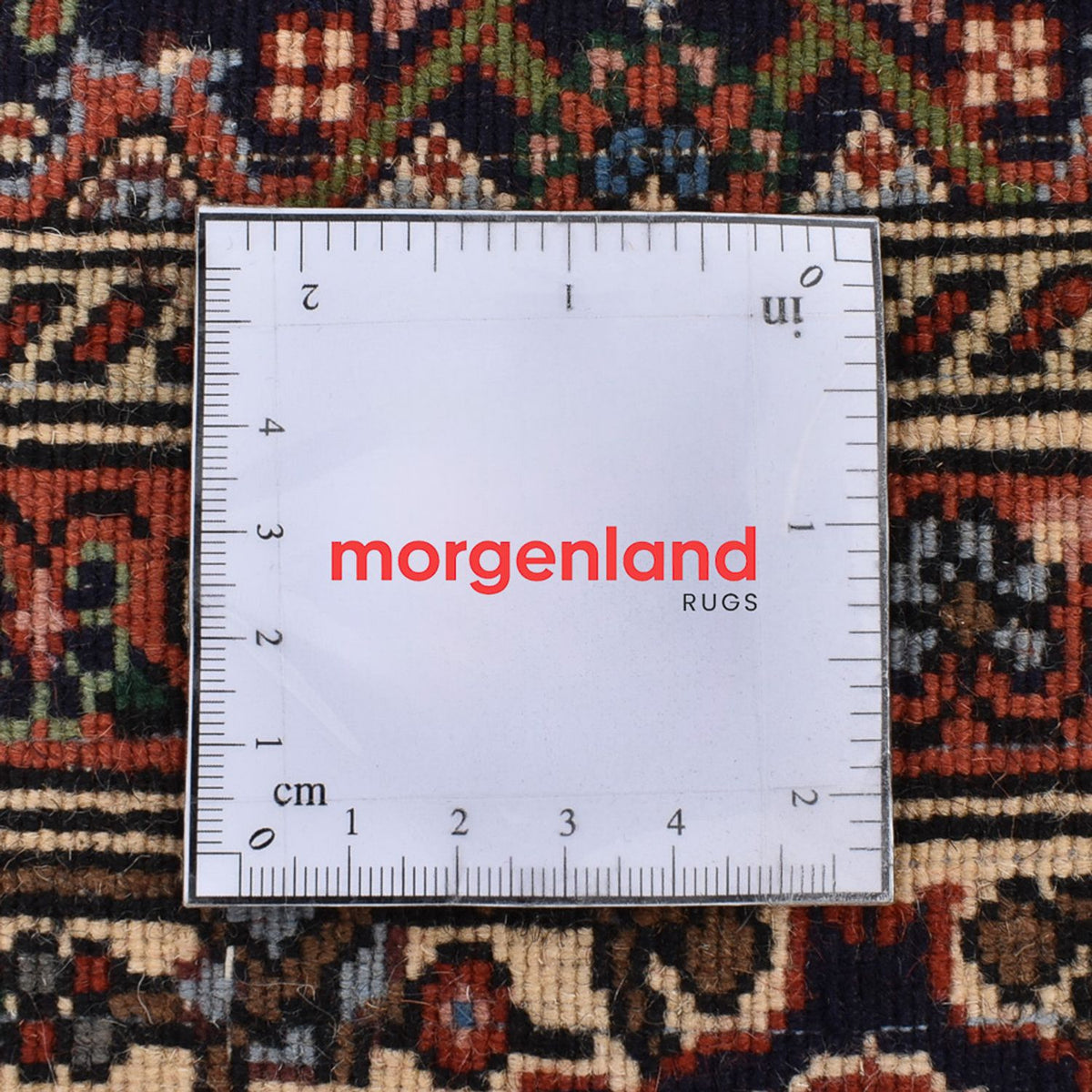 Persisk tæppe - Bijar - 154 x 108 cm - rust