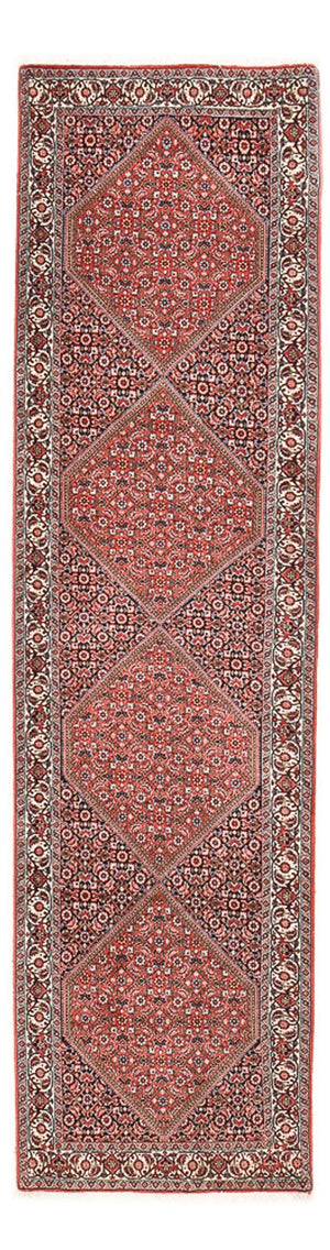 Løber Persisk tæppe - Bijar - 309 x 83 cm - rust