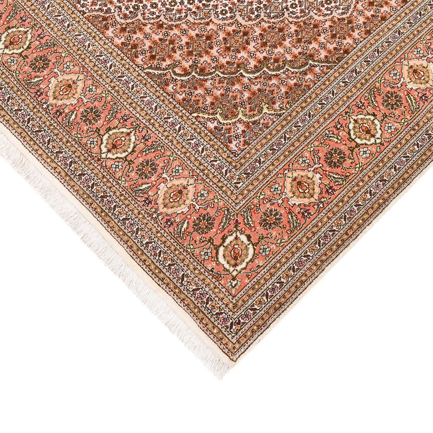 Persisk tæppe - Tabriz - Royal - 210 x 151 cm - rust