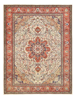 Persisk tæppe - Tabriz - Royal - 385 x 300 cm - rust