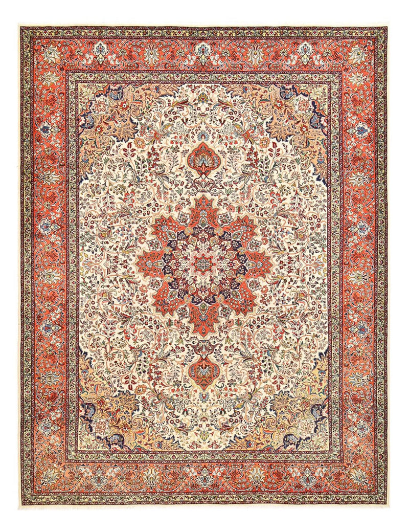 Persisk tæppe - Tabriz - Royal - 385 x 300 cm - rust