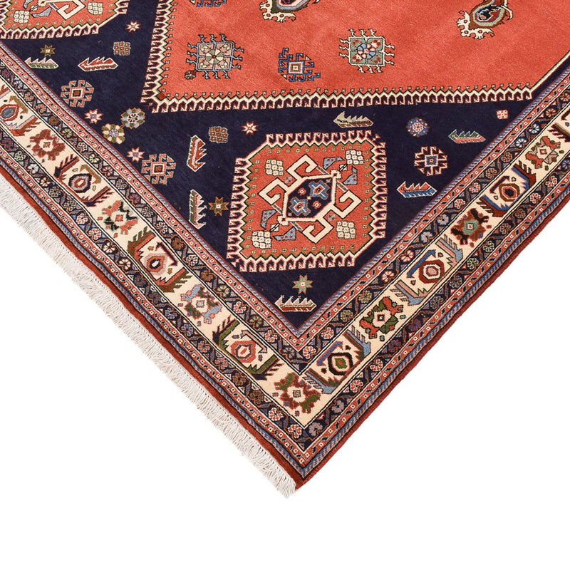 Gabbeh-tæppe - Kashkuli Persisk - 245 x 168 cm - lysrød