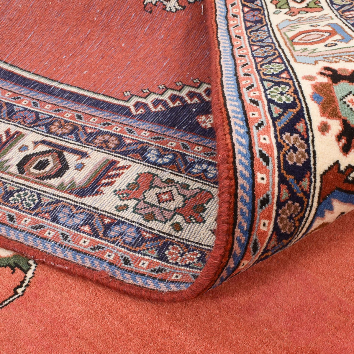 Gabbeh-tæppe - Kashkuli Persisk - 245 x 168 cm - lysrød