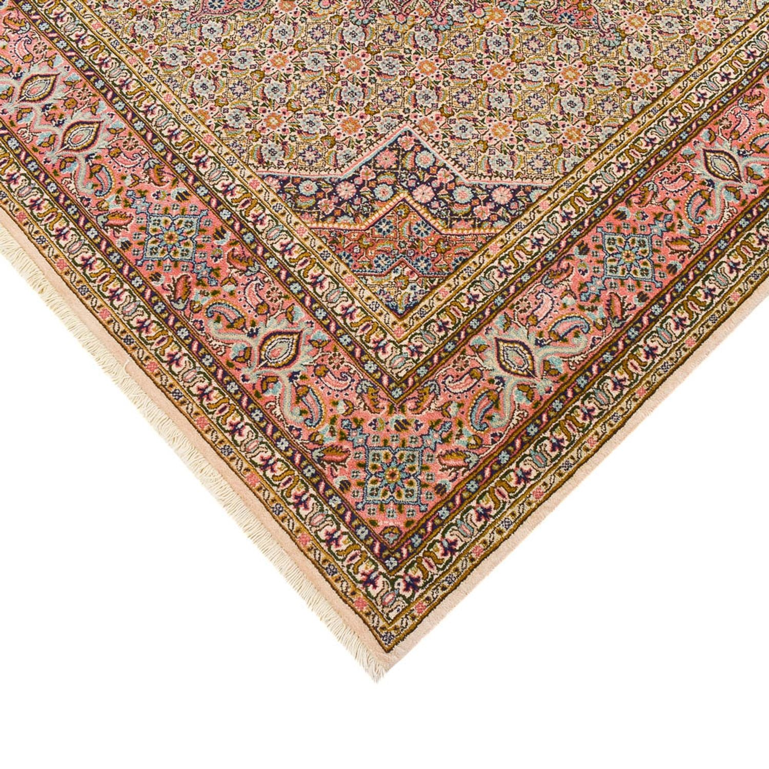 Løber Persisk tæppe - Classic - 410 x 203 cm - mørk beige