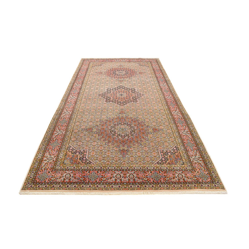 Løber Persisk tæppe - Classic - 410 x 203 cm - mørk beige