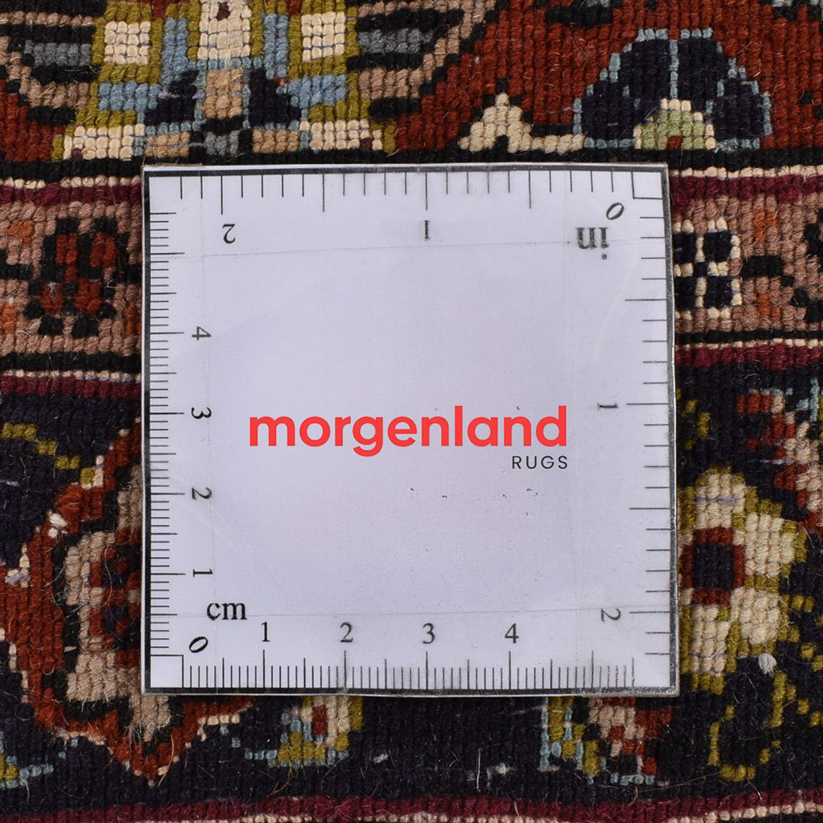 Løber Persisk tæppe - Bijar - 200 x 80 cm - rust