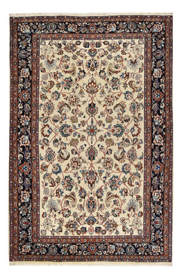 Persisk tæppe - Bijar - 295 x 195 cm - lys beige