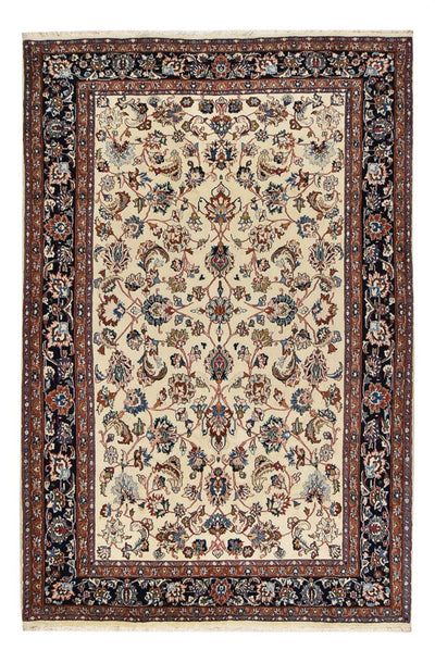 Bidjar Tæppe 195x295cm - Persisk tæppe - lys beige