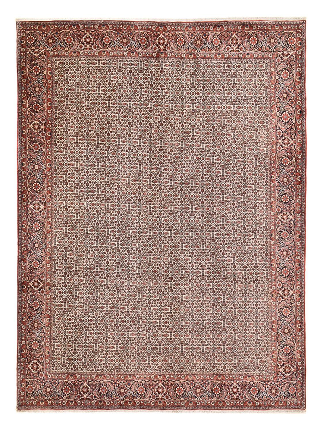 Persisk tæppe - Bijar - 402 x 300 cm - rust