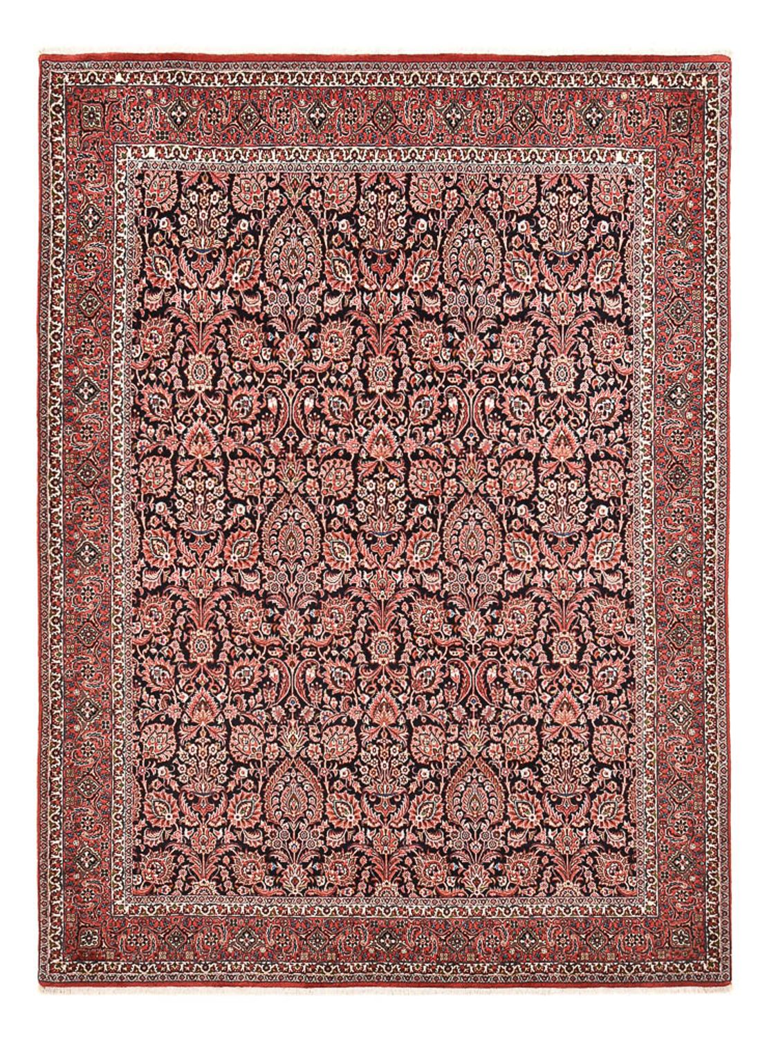 Persisk tæppe - Bijar - 279 x 205 cm - rust