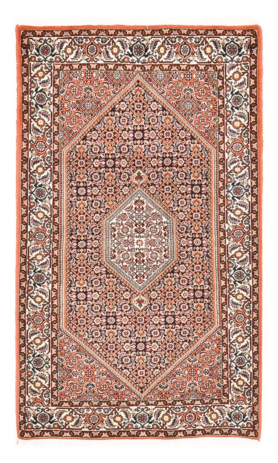 Persisk tæppe - Bijar - 140 x 85 cm - rust