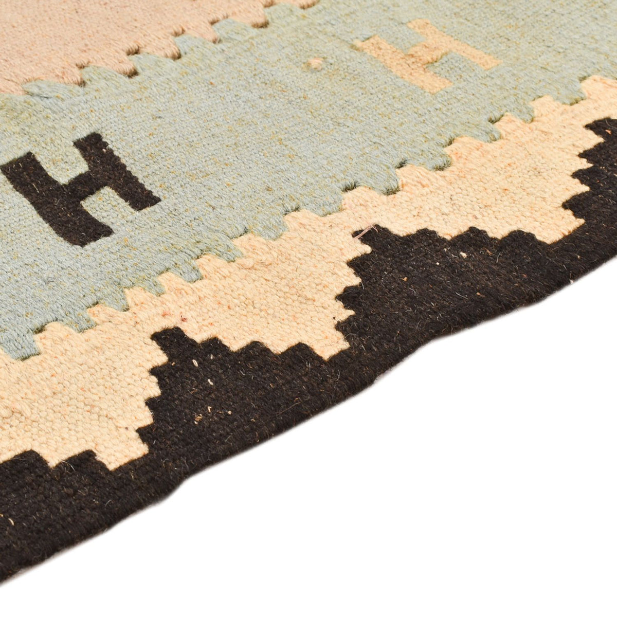 Kelim-tæppe - orientalsk - 155 x 100 cm - flerfarvet