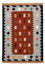 Kelim-tæppe - orientalsk - 145 x 100 cm - flerfarvet