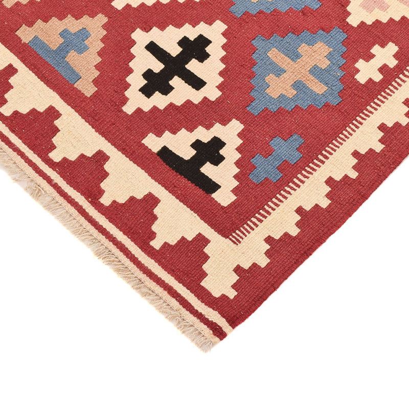 Kelim-tæppe - orientalsk - 145 x 102 cm - flerfarvet