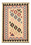 Kelim-tæppe - orientalsk - 145 x 100 cm - flerfarvet