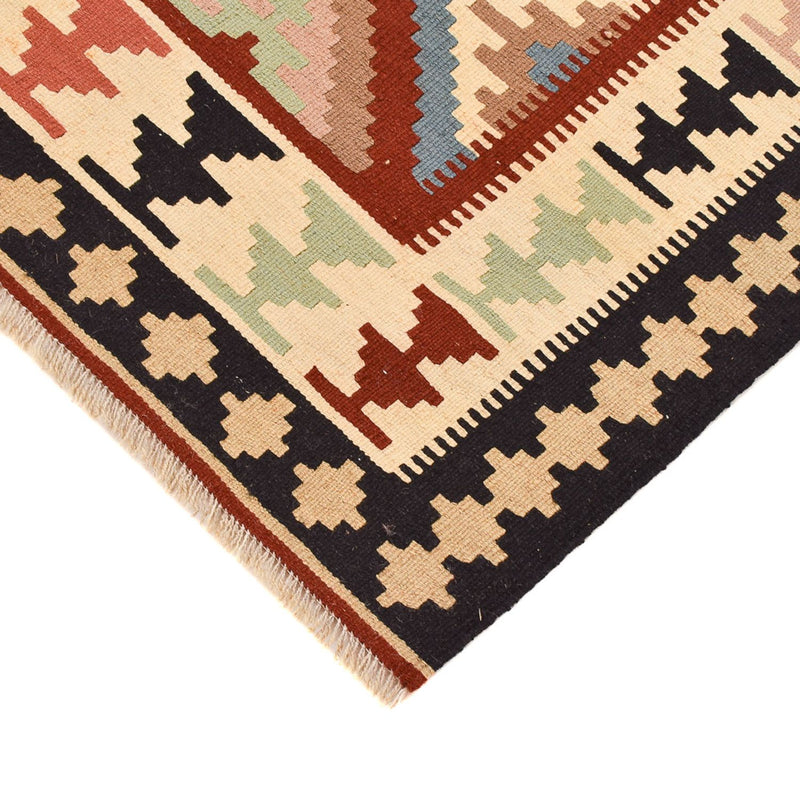 Kelim-tæppe - orientalsk - 150 x 103 cm - flerfarvet
