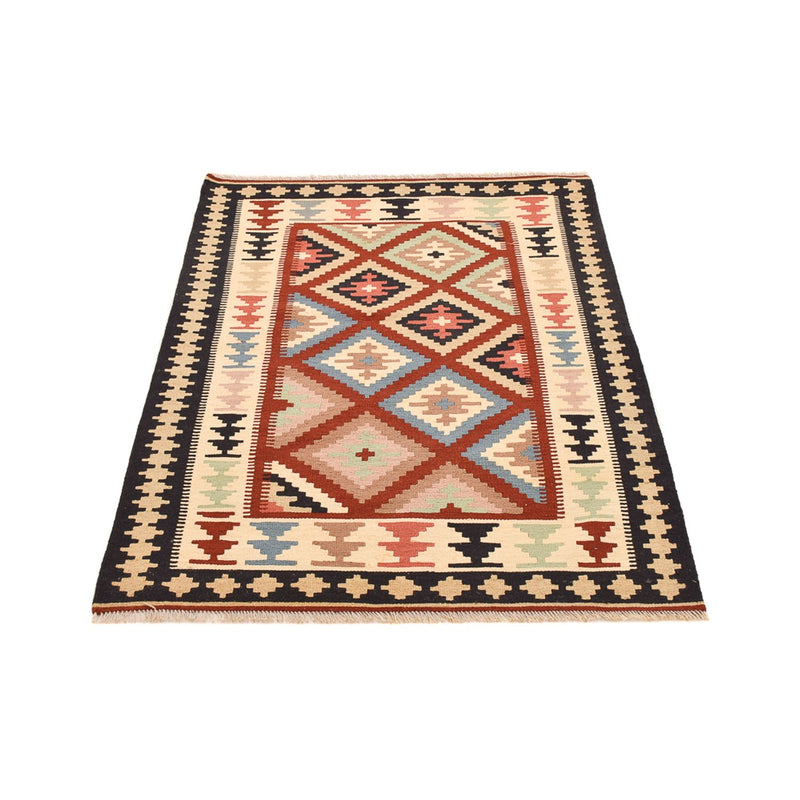 Kelim-tæppe - orientalsk - 150 x 103 cm - flerfarvet