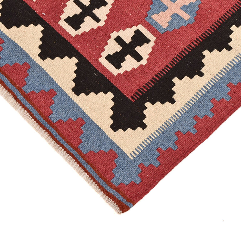 Kelim-tæppe - orientalsk - 150 x 98 cm - flerfarvet